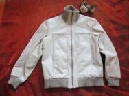 Echt Leder * Damen oder Herren * Unisex * Blouson Bomber Jacke "Gipsy" Gr. 38, 40- 42/ S- M * cremè- beige * - Riedlingen