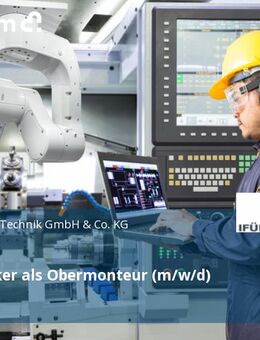 Elektroniker als Obermonteur (m/w/d) - Darmstadt