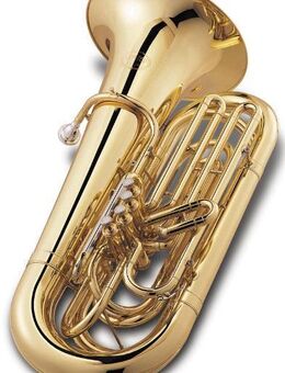 Jupiter Tuba, 4 Ventile, Modell JP-482 L in B - Neuware mit Koffer - Hagenburg