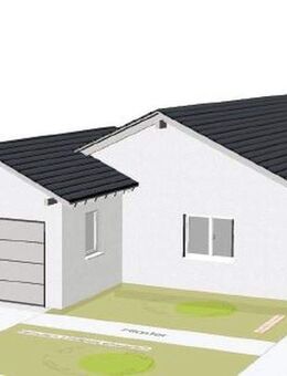 Bungalow mit Garage, ebenerdig, energieeffizient. Optional Grundstück mit Projekt - Willingshausen