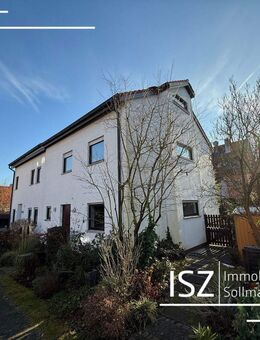 Großz. DHH beste Lage, ca. 130 m² Wfl., 5 Zi., Bj. 1983, Kanal nur 50 m entfernt, Garage + Carport ! - Fürth