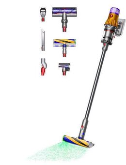 DYSON Akku-Hand-und Stielstaubsauger V12™ Detect Slim Absolute, 545 W, beutellos