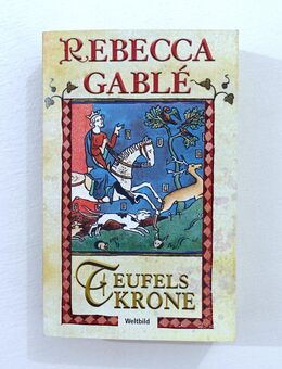 Rebecca Gablé - Teufelkrone | Historischer Roman ✮Neuwertig✮ - Dresden