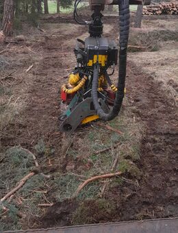 Harvesterkopf für Bagger oder Forschlepper - Stadtilm