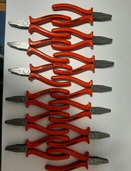 Knipexzangenkonvolut von 13 Flachzangen. - Landshut