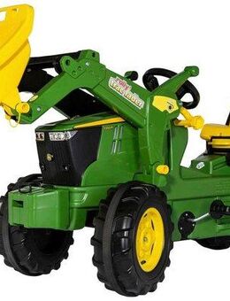 rolly toys® Trettraktor rollyFarmtrac Premium II John Deere 7310R, inkl. rollyTrac Lader
