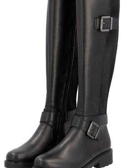 Remonte Elisabeth Hurley-Collection Stiefel, Blockabsatz, Herbstmode, Langschaftstiefel mit Innenreißverschluss