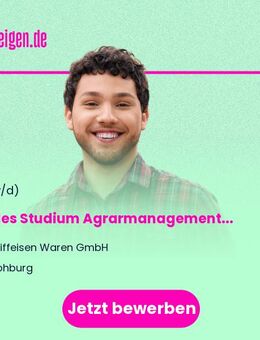 Duales Studium Agrarmanagement (m/w/d) Region Frohburg - Kassel