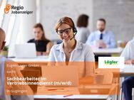 Sachbearbeiter im Vertriebsinnendienst (m/w/d) - Güglingen