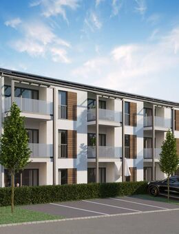 Exklusive und moderne 2-Zimmerwohnung in Pilsting mit nachhaltigem Versorgungskonzept! - Pilsting