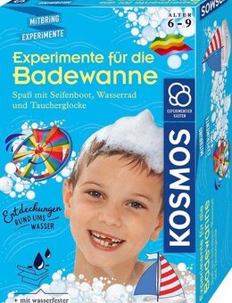 Kosmos Experimentierkasten Experimente für die Badewanne, Made in Germany