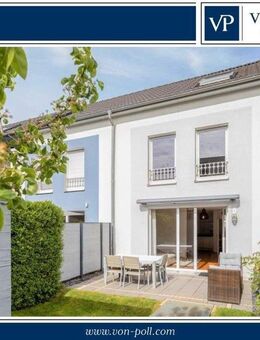 Modernes Reihenmittelhaus mit Energieeffizienzklasse A in Seenähe - Köln