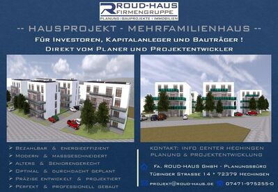 + EXKLUSIVES MEHRFAMILIENHAUS-PROJEKT! +