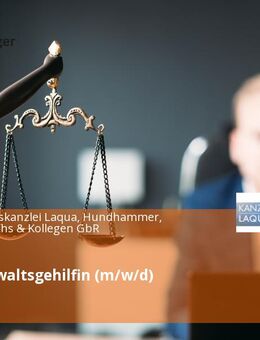 Rechtsanwaltsgehilfin (m/w/d) - München