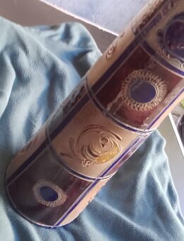 Steinkrug mit zinndeckel und griff - München Berg am Laim