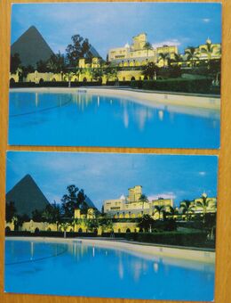 2 Postkarten Mena House, Kairo (ungelaufen, ca. 2000) - Münster