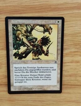Magic The Gathering-Sammelkarte-Trotziges Ausharren. - Nörvenich