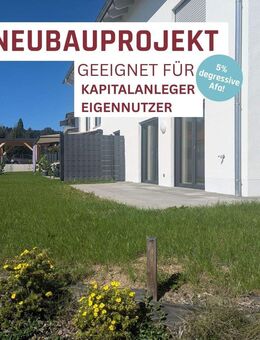 Einmaliger Ausblick in ruhiger Lage! Neubauwohnung mit Balkon in Süd-West Ausrichtung! - Deggendorf