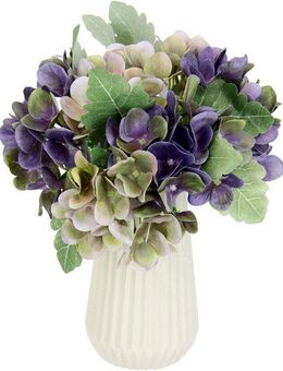 Kunstblume Künstlicher Blumenstrauß Bouquet Hochzeitsdeko Tischdeko, I.GE.A., Höhe 30 cm, Künstlicher Blumenstrauß Bouquet Hochzeitsdeko Tischdeko