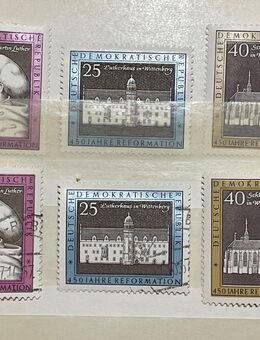 DDR, MiNr. 1317-1319 postfrisch & gestempelt - Zwickau