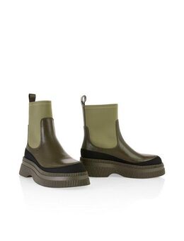 Marc Cain Sports Leo Hike Schlupfboots Boots, Schlupfboots mit modischer Plateausohle