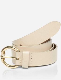 TOM TAILOR Ledergürtel TTJADE 3 cm breiter Damengürtel, modisch vielseitig, ausgefallene Schließe