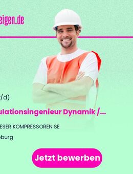 Simulationsingenieur Dynamik / Schwingung (m/w/d) - Coburg