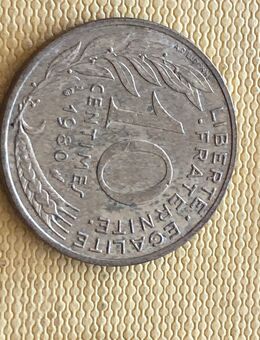 Münze Münzen Umlaufmünze Frankreich 10 Centimes 1980 - Alzey Zentrum