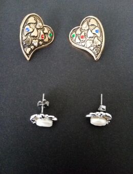 2 paar Ohrringe / Ohrstecker - 2 - - Essen