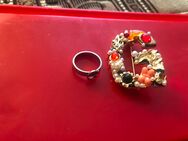Set Ring und Brosche Abholung in Dresden oder Versand, Porto und Versand 15 Euro - Dresden