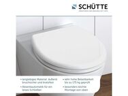 Schütte WC-Sitz, mit Absenkautomatik und Schnellverschlusstechnik