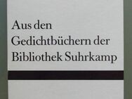 Poesie - Aus den Gedichtbüchern der Bibliothek Suhrkamp - Münster