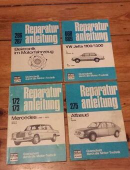 Diverse Reparaturanleitungen Audi VW Mercedes gut bis sehr gut erhalten. 2 x Motorrad - Berlin