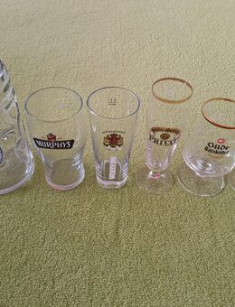 Biergläser, Maßkrug, Maßkrug Glas, Glas Maßkrug, Vintage, - Ehra-Lessien