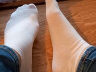 weiße Duftsocken einen Tag getragen - Nidderau