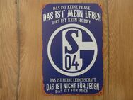 FC SCHALKE 04 Blechschild (20x30cm) - Leverkusen