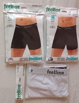 3er Pack Herren Boxershorts Weiß Baumwollmix Slip SALE - Landau (Pfalz)