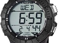 CALYPSO WATCHES Chronograph Color Splash, K5607/6, Armbanduhr, Quarzuhr, Herrenuhr, Datum, Digitalanzeige, Stoppfunktion