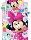 Disney Minnie Tidy Kinderbettwäsche 100x135 cm, 40x60 cm in 24536