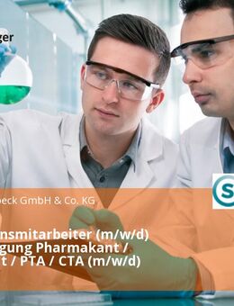 Produktionsmitarbeiter (m/w/d) Sterilfertigung Pharmakant / Chemikant / PTA / CTA (m/w/d) - Hoya