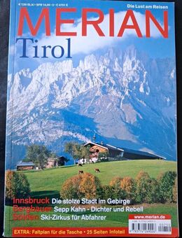 Merian Tirol (Merian-Hefte) Reise Reisemagazin Reiseführer Reisezeitschrift - Essen