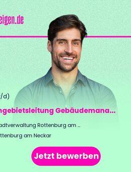 Sachgebietsleitung Gebäudemanagement - Rottenburg (Neckar)