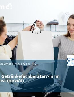 Wein- und Getränkefachberater/-in im Außendienst (m/w/d) - Wöllstein