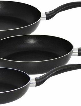 Elo Pfannen-Set Ducto 3 teilig, Aluminium (Set, 3-tlg., je 1 Pfanne Ø 20/24/28 cm), Induktion