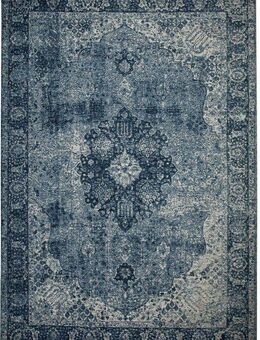 FLAIR RUGS Teppich Antique Vintage-Muster, rechteckig, Höhe: 4 mm, Chenille Stil Teppich, Wohnzimmer, Schlafzimmer, Esszimmer
