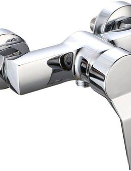 Marwell Duscharmatur zur Wandmontage, Einhebel-Brausemischer für die Dusche, verchromt