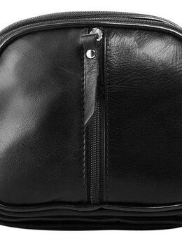 Cluty Umhängetasche, echt Leder, Made in Italy