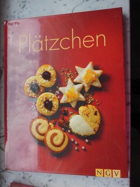 Plätzchen Rezepte Gebäck Ideen Backen Buch originalverpackt 3,- - Flensburg