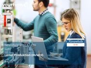 Leiter Produktion (m/w/d) - Soest