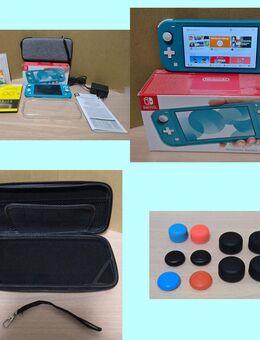 Nintendo Switch Konsole Lite Türkis + Garantie + Zubehör - Leverkusen